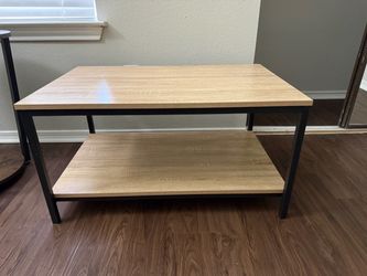 Coffee Table with Lower Shelf