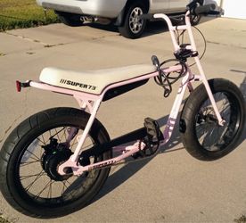 Limited Edition Pink Super 73 Z1 Electric Bike