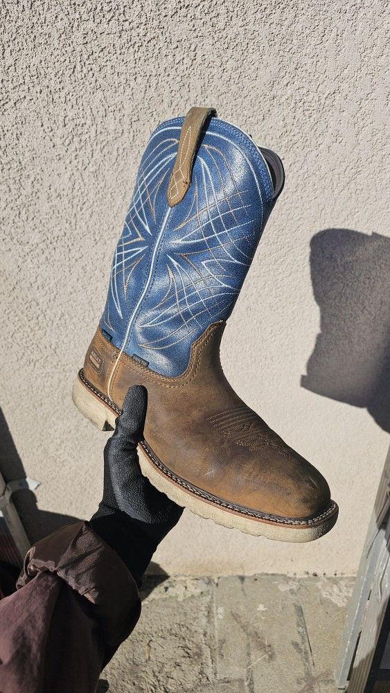Size 11 D Ariat Work Boots Steel Toe 