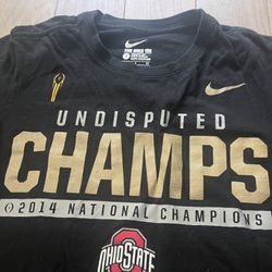 Ohio State Nike National Championship T-Shirt, Size Men’s Small.  
