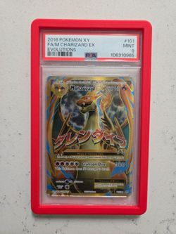 Pokemon: PSA 9 M Charizard EX Evolutions