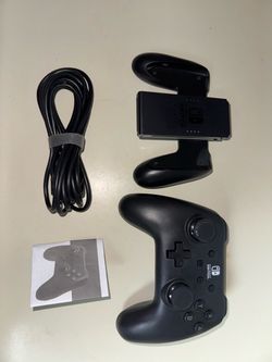 Nintendo Switch Power A Controller and comfort grip
