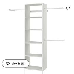 Aurdal Ikea Custom Closets White