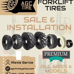 Forklift Tires 🛞/Gomas Sólidas Para Montacargas 