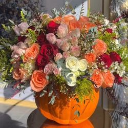 Pumpking Flowers 