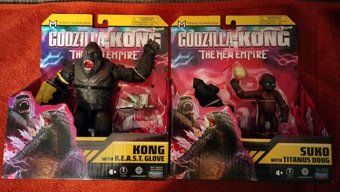 Godzilla X Kong The New Empire Suko/Titanis Doug & Kong With Beast Glove
