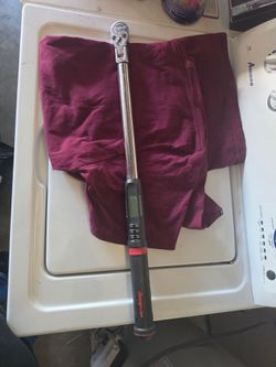 SnapOn 1/2" digital  Torque wrench