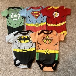 Justice League Onesies 