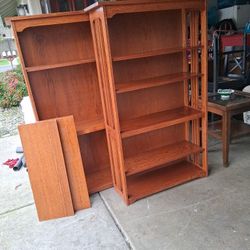 Set Of 2 Bookcasrs