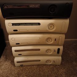 For Sale Xbox 360's For Parts Or Repairs, Please See Pictures And Read Details Carefully.