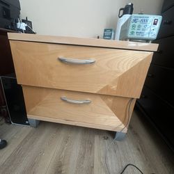 Italian Queen Bed, Nightstand, & Dresser Set