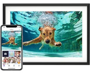 Euphro 10.1'' Digital Picture Frame with 32GB Storage, Digital Photo Frame with 1280x800 IPS Touch Screen, Share Photos/Videos and Send Best Wishes vi
