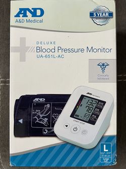 A&D Medical Deluxe Blood Pressure Monitor UA-651L-AC