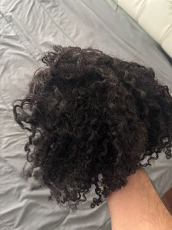 Natural Black Curly Hair Wig