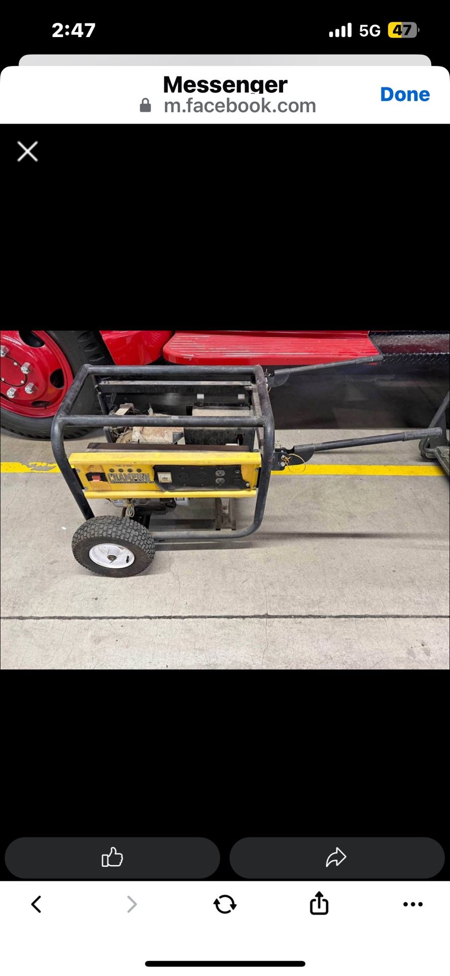 7500 Watt Champion Generator