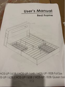 Brand New Queen Storage Bed + Free Dresser