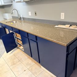 121.5” Granite Countertop With Undermount Sink