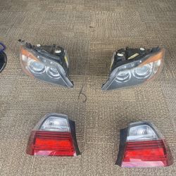 06-09 E90  BMW Head And Tail Lights 