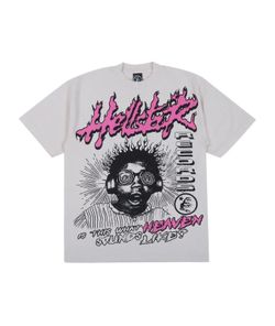 Hellstar Sounds Like Heaven Tee Cream Size L 100% Authentic Brand New With Tags