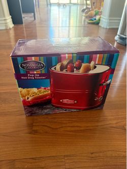 Pop-up hot dog toaster