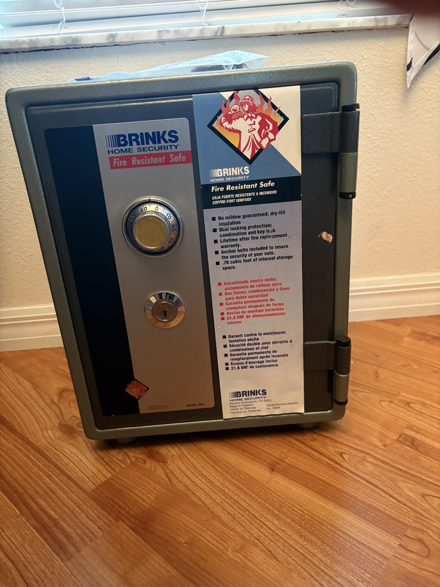 Brinks Fire Resistant Safe
