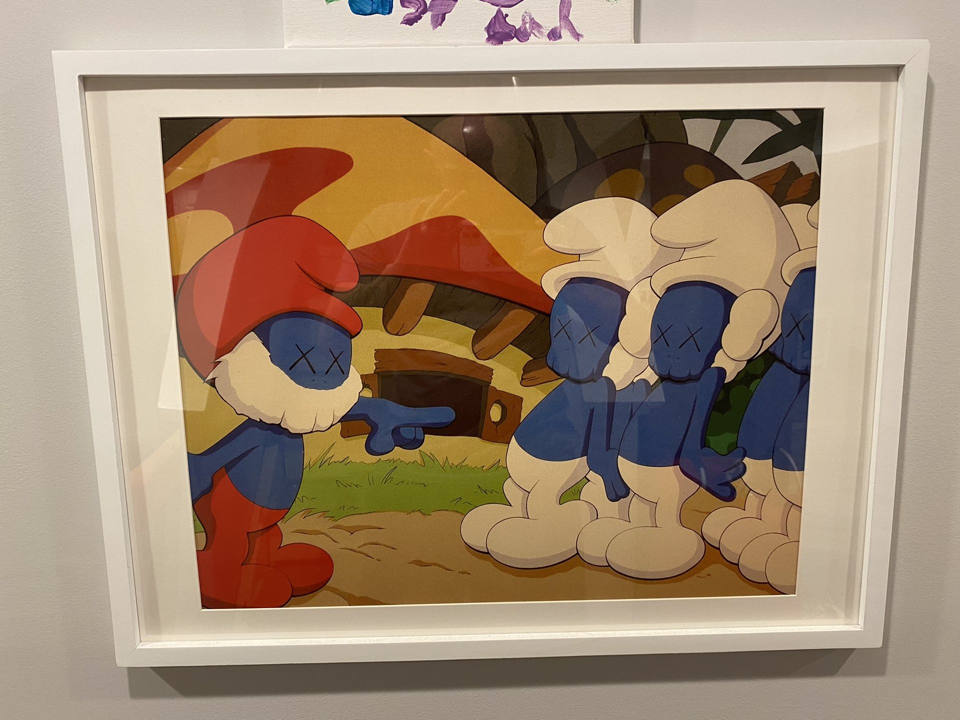Kaws Smurf Life