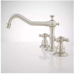 Kingston Wide Spread Bathroom Faucet