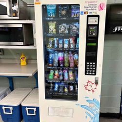 AMB350 Snacks Combo Vending Machine With Credit Card Reader 