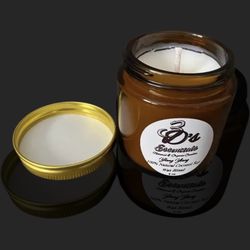3D’s Essentials 100% Natural Coconut Soy Wax Blend Candle “Ylang Ylang Scent” 4 oz.