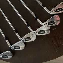 Callaway Rogue Irons Set Pw-5 Stiff