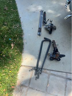 Husky trailer hitch sway bar and sway control