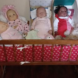 Wooden Babydoll Crib