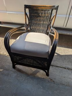 Mid Century Tropical Bamboo / Rattan Chair
