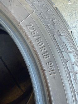 225/50/18 (4 Tires) $100.00/ All 4