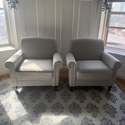 Pair of armchairs