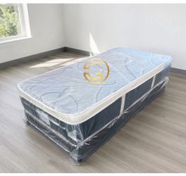 12” Twin Size Pillow top Mattress set