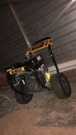 Dewalt pressure washer