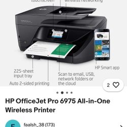 HP OfficeJet Pro 6975 Printer