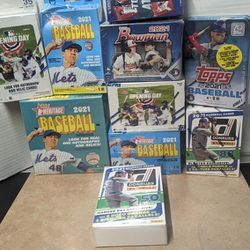 2021 MLB Cards Collection Factory Sealed Box Sets