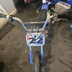 Kids razor electric power dirt bike 24v