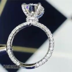 Engagment Ring Sterling Silver 925