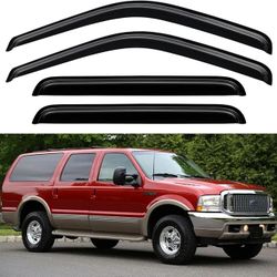 Car Window Visor Set for 2003-2005 Ford Excursion