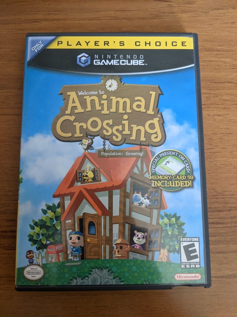 Nintendo Gamecube Animal Crossing