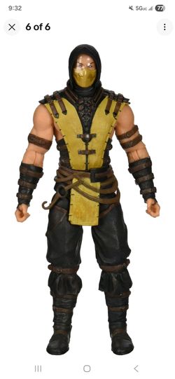 Mortal Kombat X: Scorpion 6" 2015 mezco toyz *Super Rare*series #1