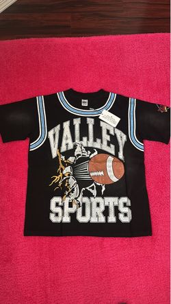 Valley Sports Classic Black Bling T-shirt Size M