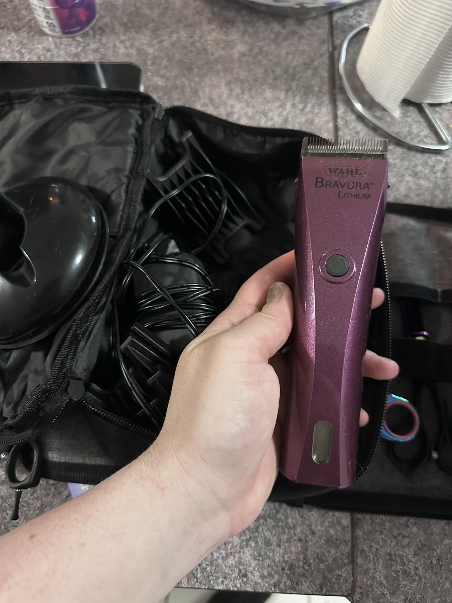 Full PROFESSIONAL Dog Grooming Set With Bag