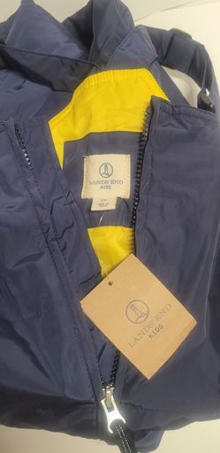 Snow Bibs Overalls Pants Kids. Navy Size 10 Waterproof