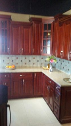 Kitchen cabinets