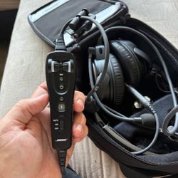 Bose A20 Dual Plug Aviation Headset