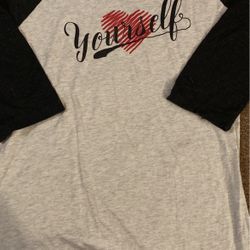 BTS Love Yourself Baseball Style Shirt Size Small/M